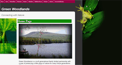Desktop Screenshot of greenwoodlands.org