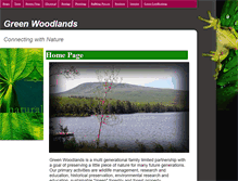 Tablet Screenshot of greenwoodlands.org